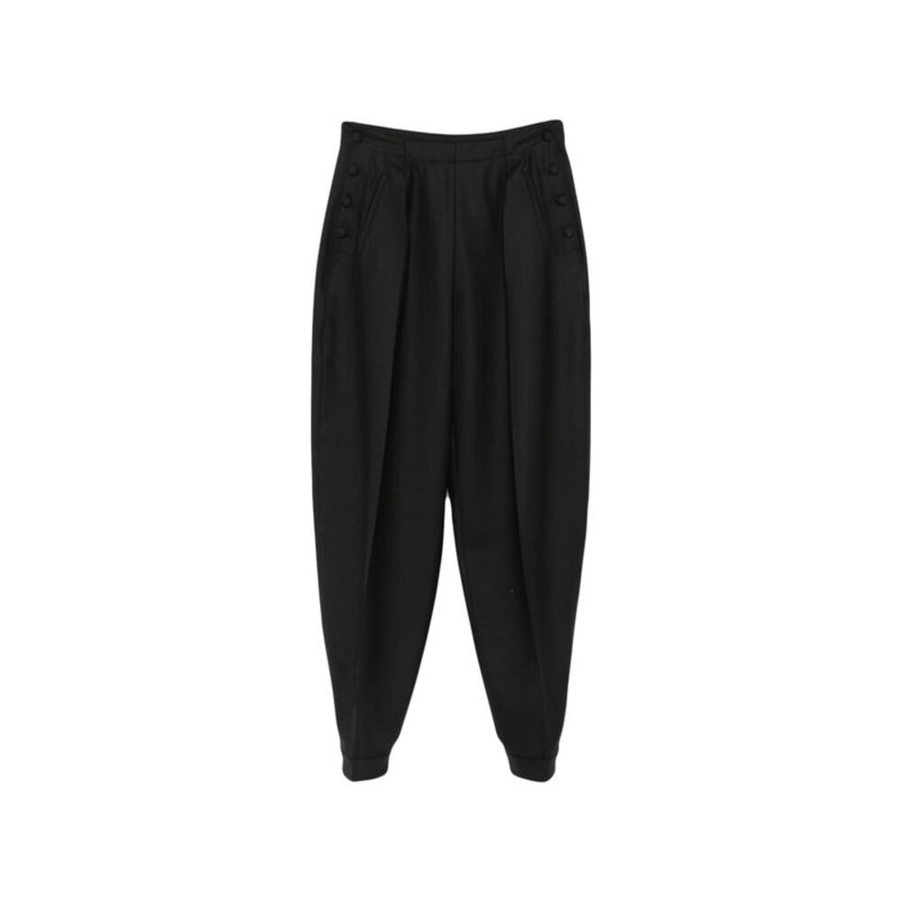Darkpark Black Trousers - Tapered Trousers Women